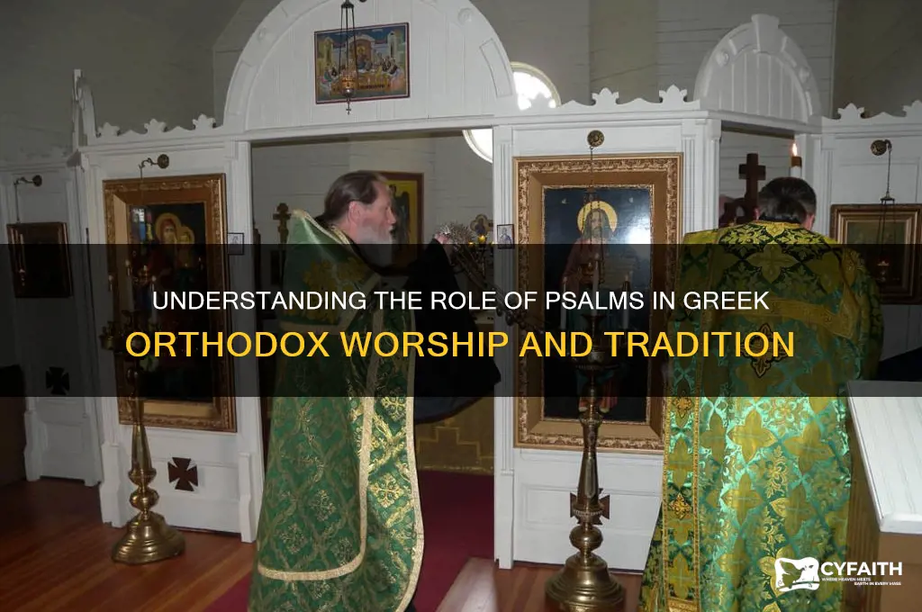 what are psalms greek orthodox