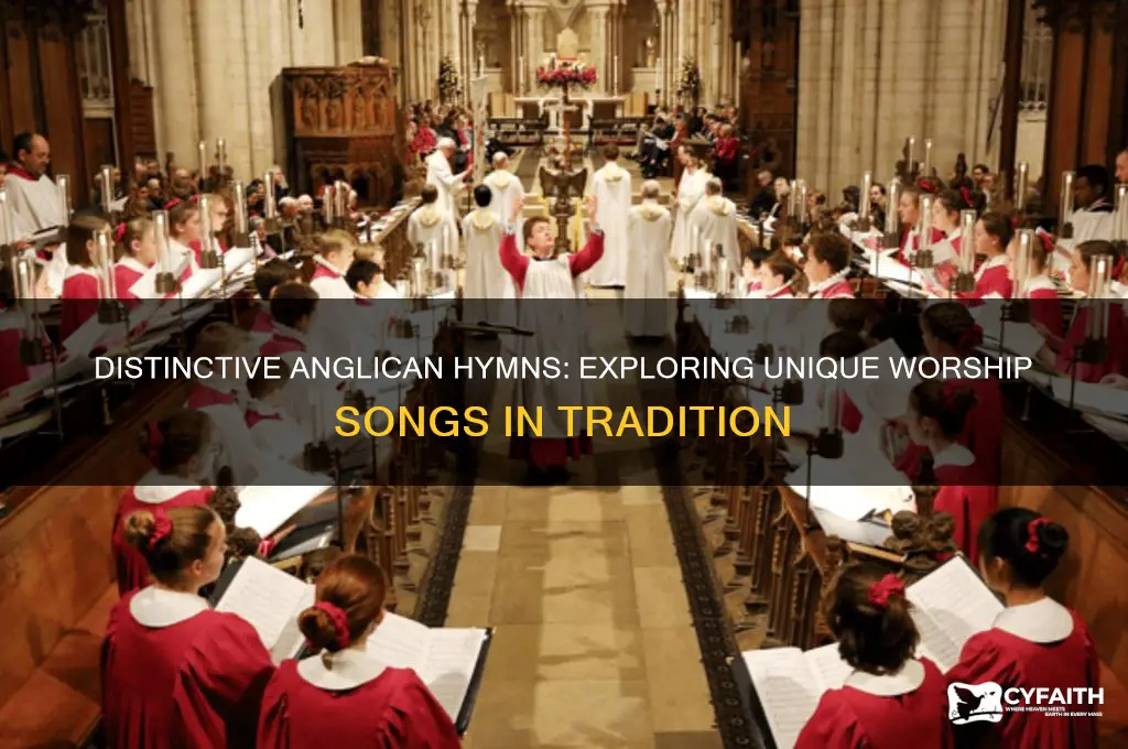 what are some anglican only hymns