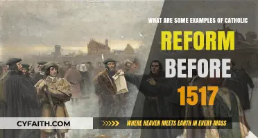 Pre-Reformation Catholic Reforms: Key Examples Before 1517