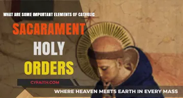 Key Elements of the Catholic Sacrament of Holy Orders Explained