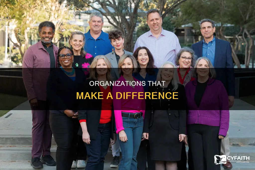 what are some organizations that help people