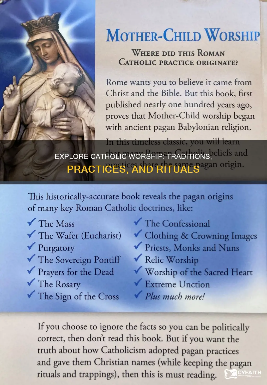 what are some ways catholics worship