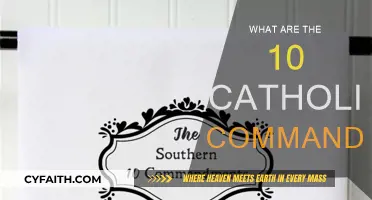 Catholic Commandments: 10 Essential Rules for Catholics