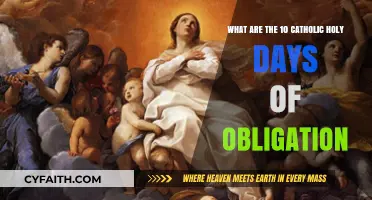 Catholic Holy Days of Obligation: 10 Sacred Dates to Observe