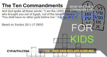 The 10 Commandments: A Catholic Kid's Guide