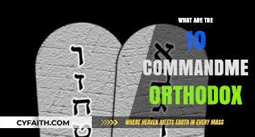 Understanding the Sacred Orthodox Commandments: A Spiritual Guide to Ten Principles