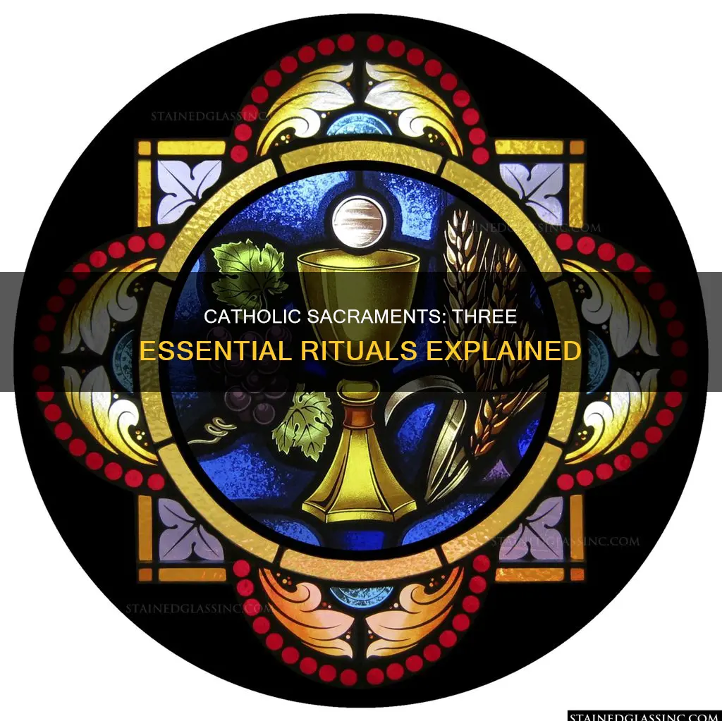 what are the 3 catholic sacraments