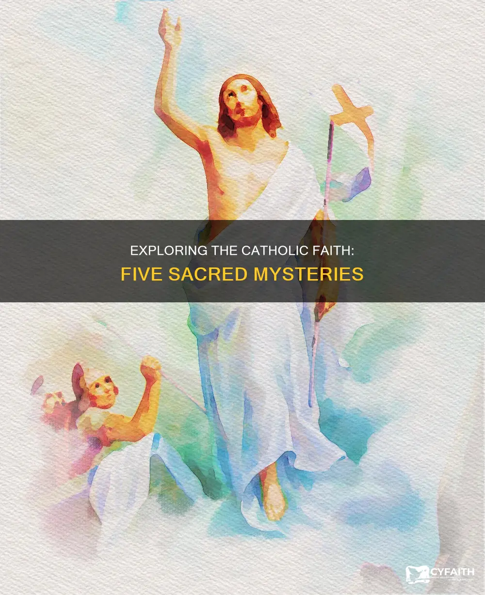 what are the 5 catholic mysteries