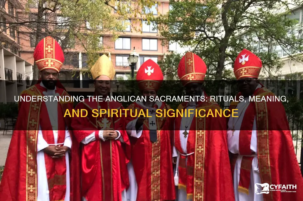 what are the anglican sacraments