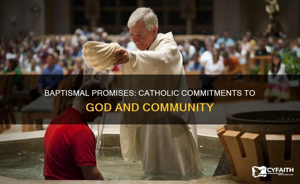 what are the baptismal promises catholic