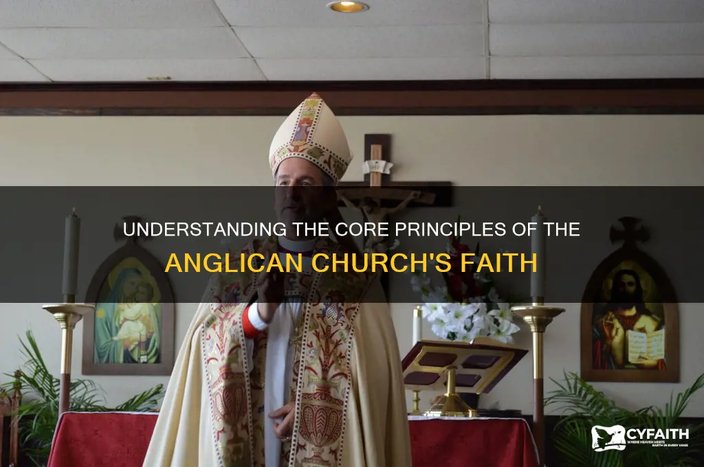 what are the basic beliefs of the anglican church