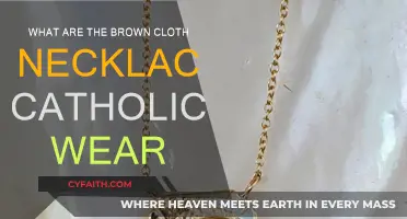 Brown Scapulars: Catholic Necklaces with Deep Meaning