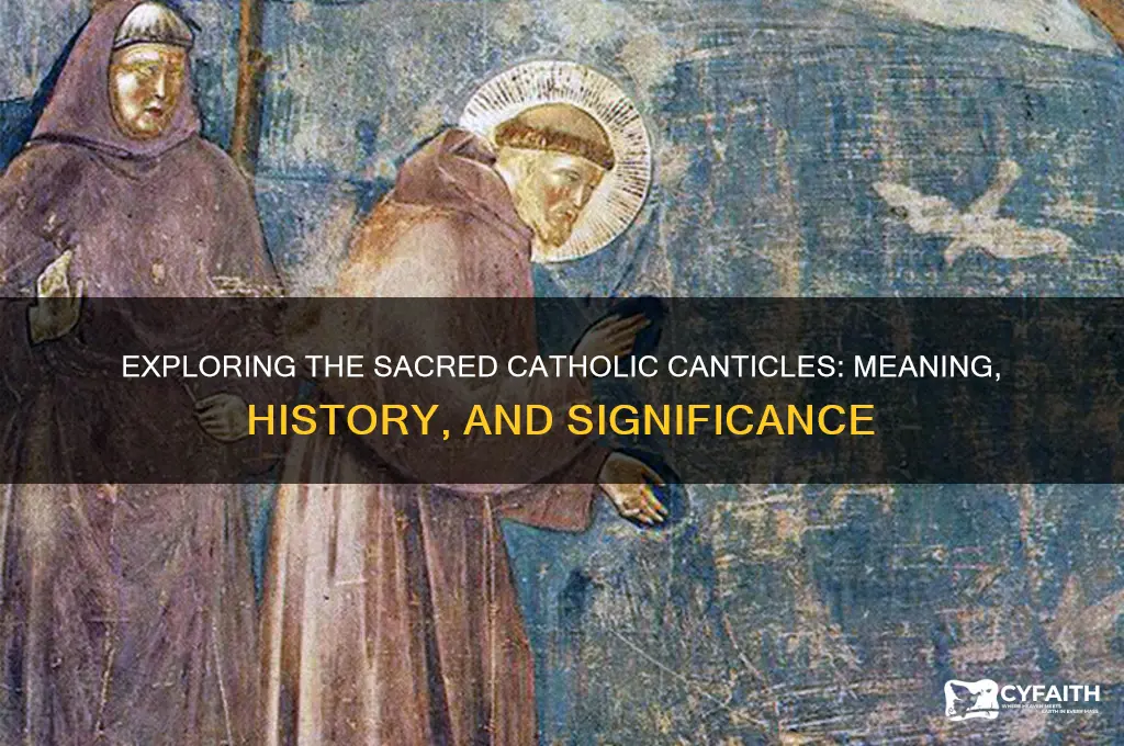 what are the catholic canticles