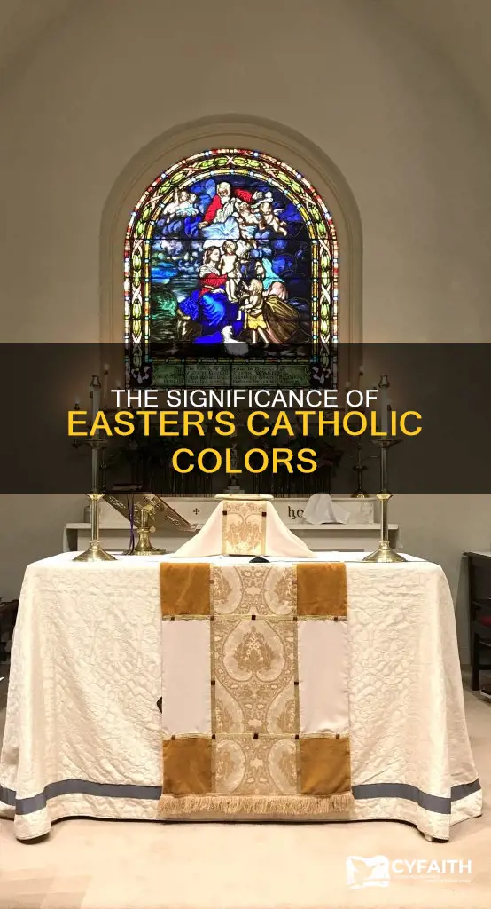 what are the catholic colors of easter
