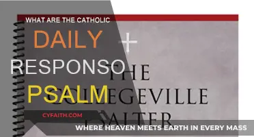 Daily Responsorial Psalms: Catholic Worship and Prayer
