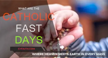 Catholic Fast Days: A Guide to Important Dates