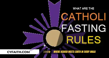 Fasting Rules for Catholics: A Guide