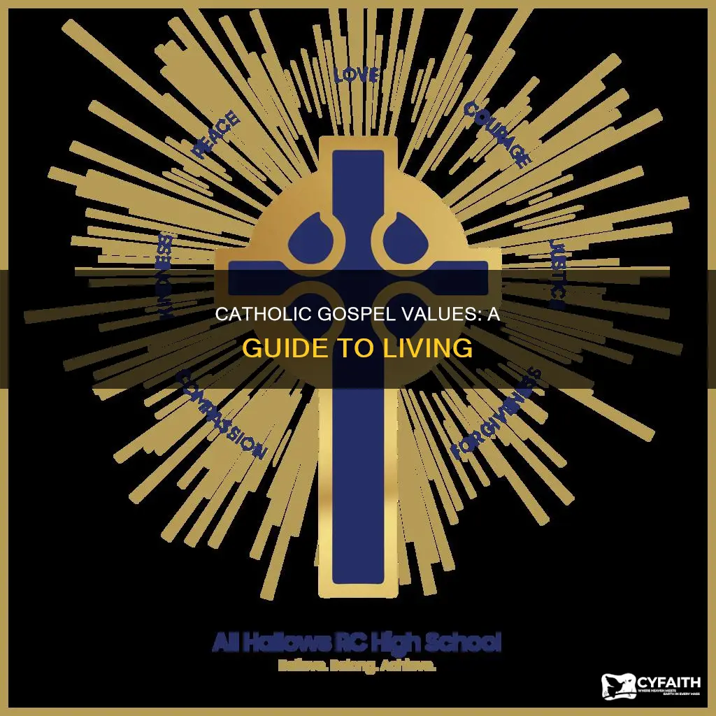 what are the catholic gospel values