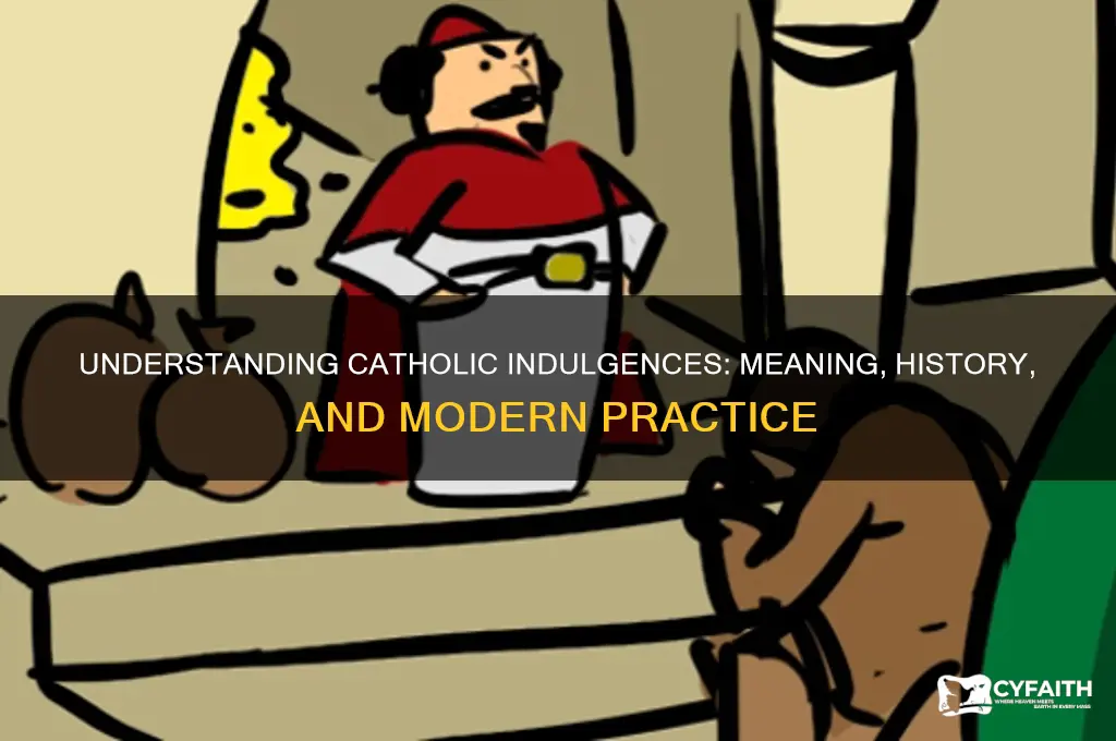what are the catholic indulgences