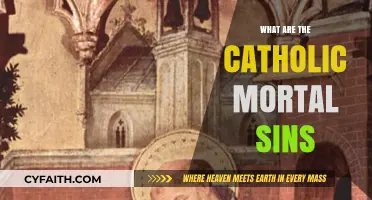 Mortal Sins: Catholic Church's Guide to Eternal Damnation
