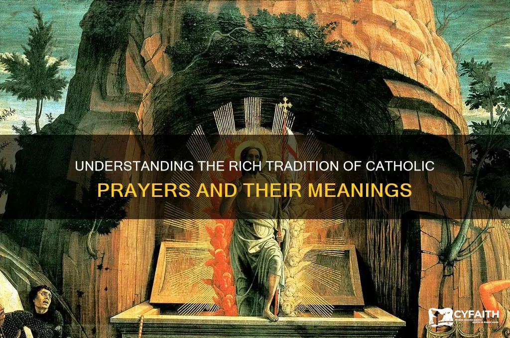what are the catholic prayers