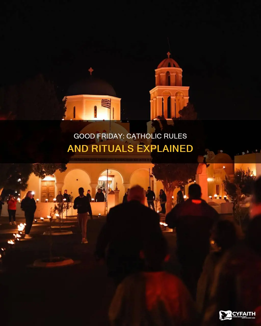 what are the catholic rules for good friday