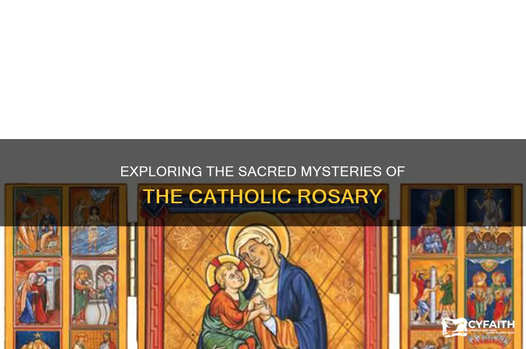 what are the catholic sacred mysteries of the rosary