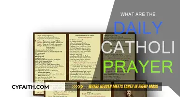 Daily Catholic Prayers: A Guide to Devotion