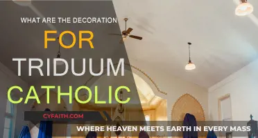 Triduum Decorations: Catholic Traditions and Their Meanings