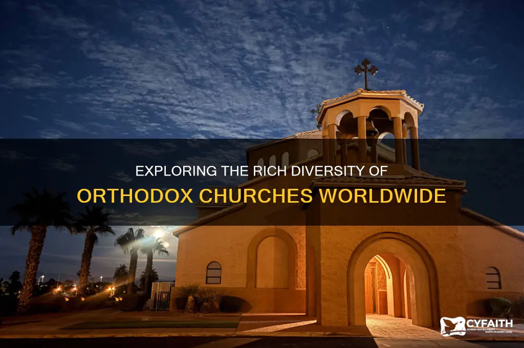 what are the different orthodox churches
