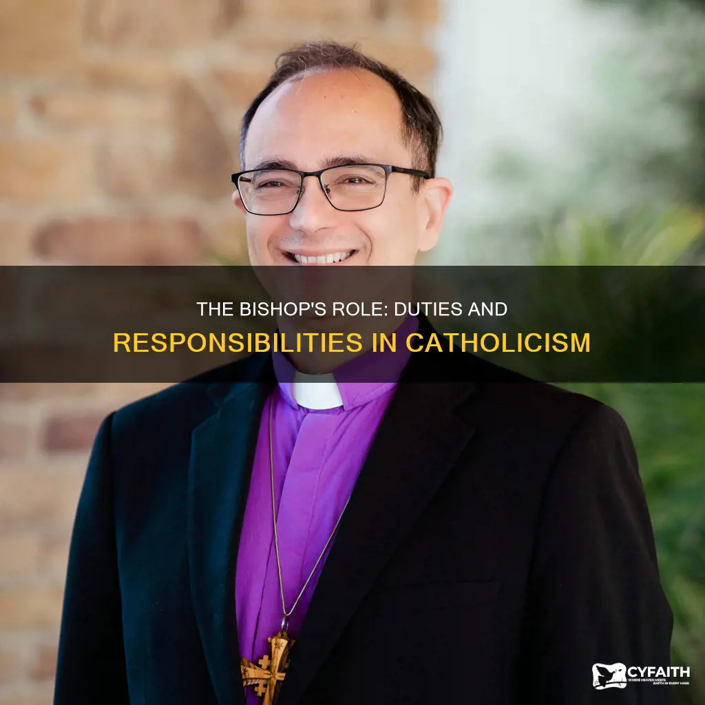 what are the duties of a catholic bishop