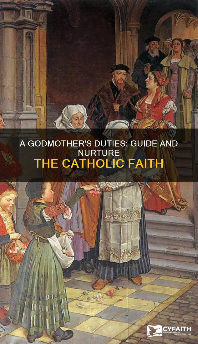 what are the duties of a catholic godmother