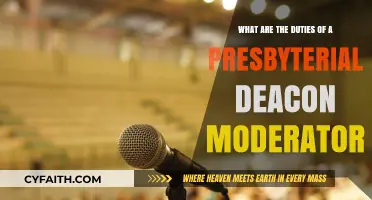 Understanding the Role and Responsibilities of a Presbyterial Deacon Moderator