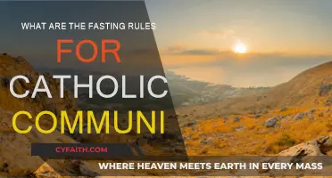 Fasting Rules for Catholics: Preparing for Holy Communion