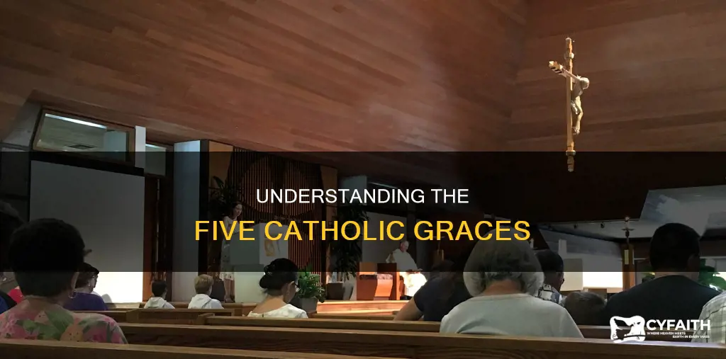 what are the five types of grace catholic