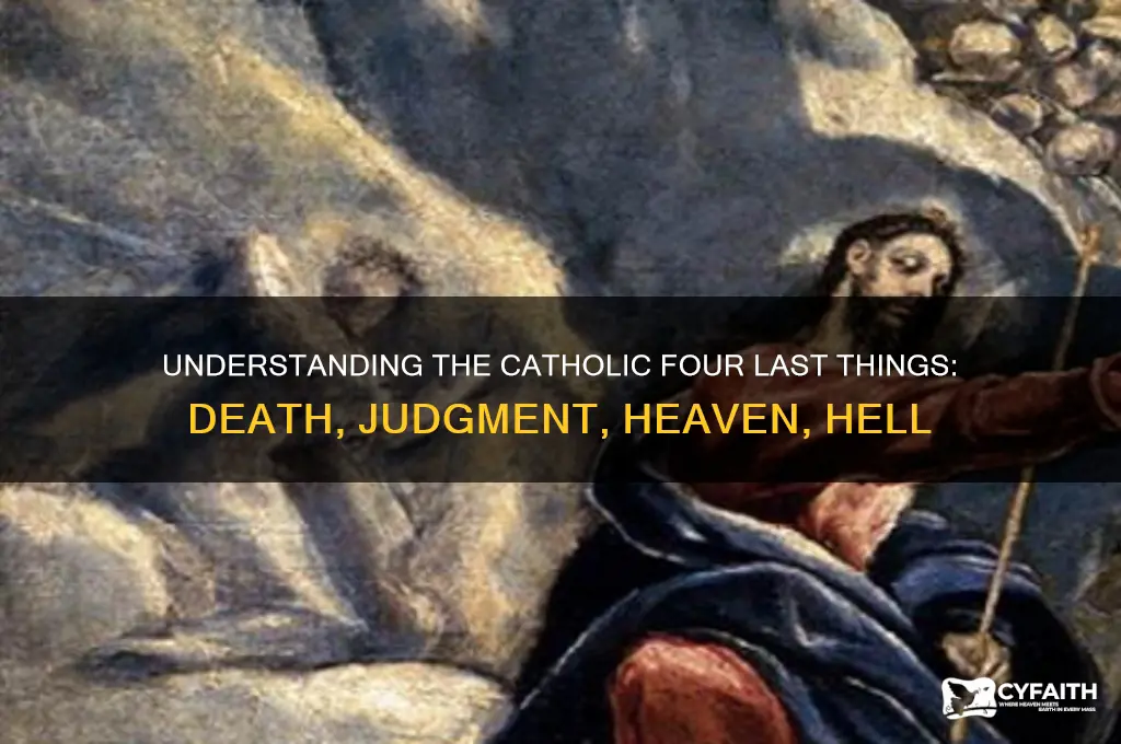 what are the four last things for catholics