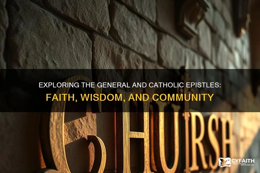 what are the general or catholic epistles