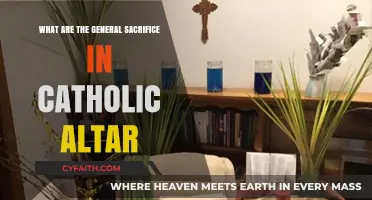 Understanding the Symbolic Sacrifices on a Catholic Altar