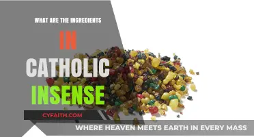 Catholic Incense Ingredients: Unveiling the Sacred Aromatic Components