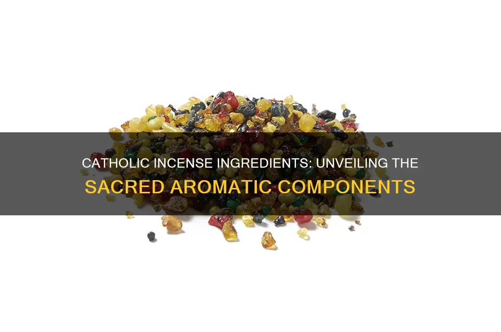 what are the ingredients in catholic insense