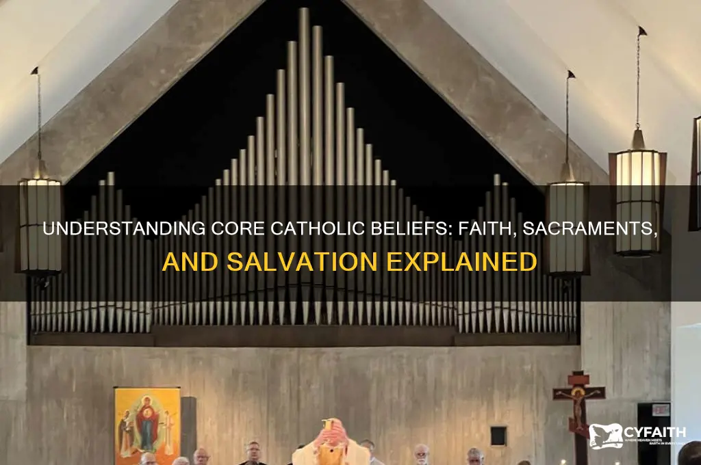 what are the key catholic beliefs