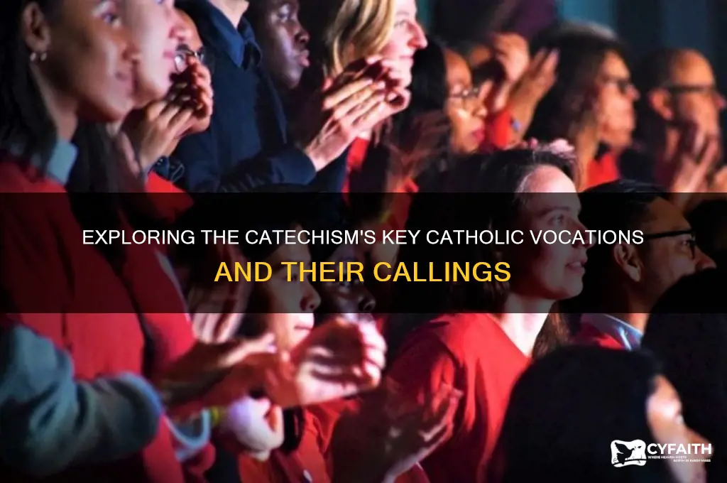 what are the main catholic vocations in the catechism