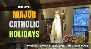 Key Catholic Holidays: Celebrations and Traditions Explained
