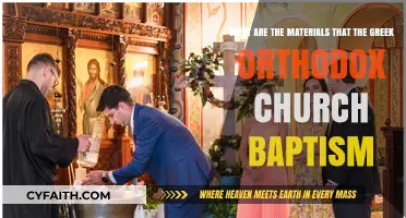 Greek Orthodox Baptism Materials: Essential Elements for the Sacred Ritual