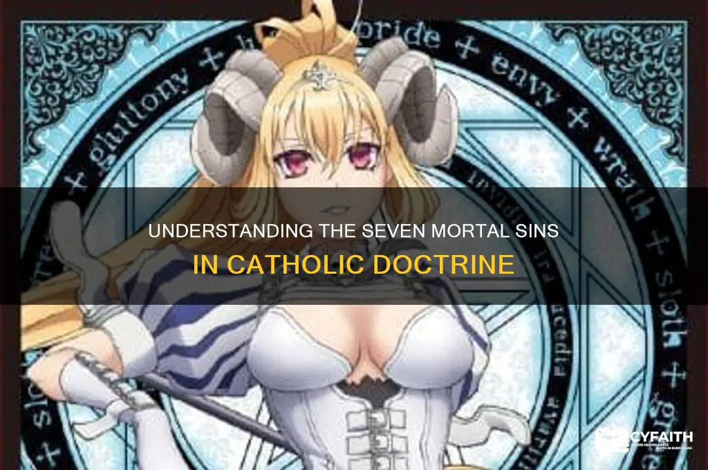 what are the mortal sins in the catholic faith