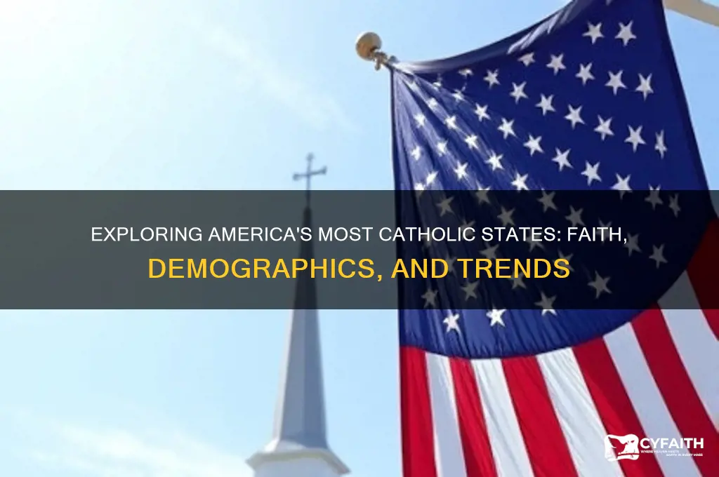 what are the most catholic states