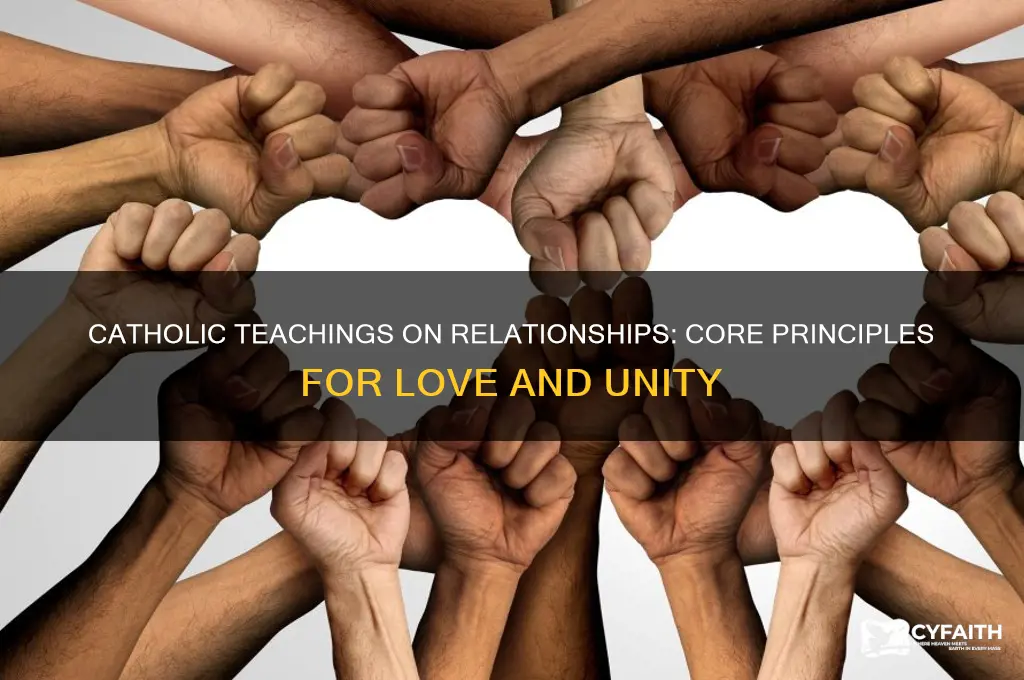 what are the most important catholic teachings about relationships