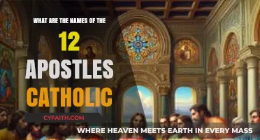 Discovering the Names of the Twelve Apostles in Catholic Tradition