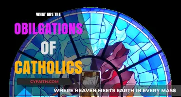 Understanding Catholics' Obligations: Faith, Sacraments, and Moral Responsibilities