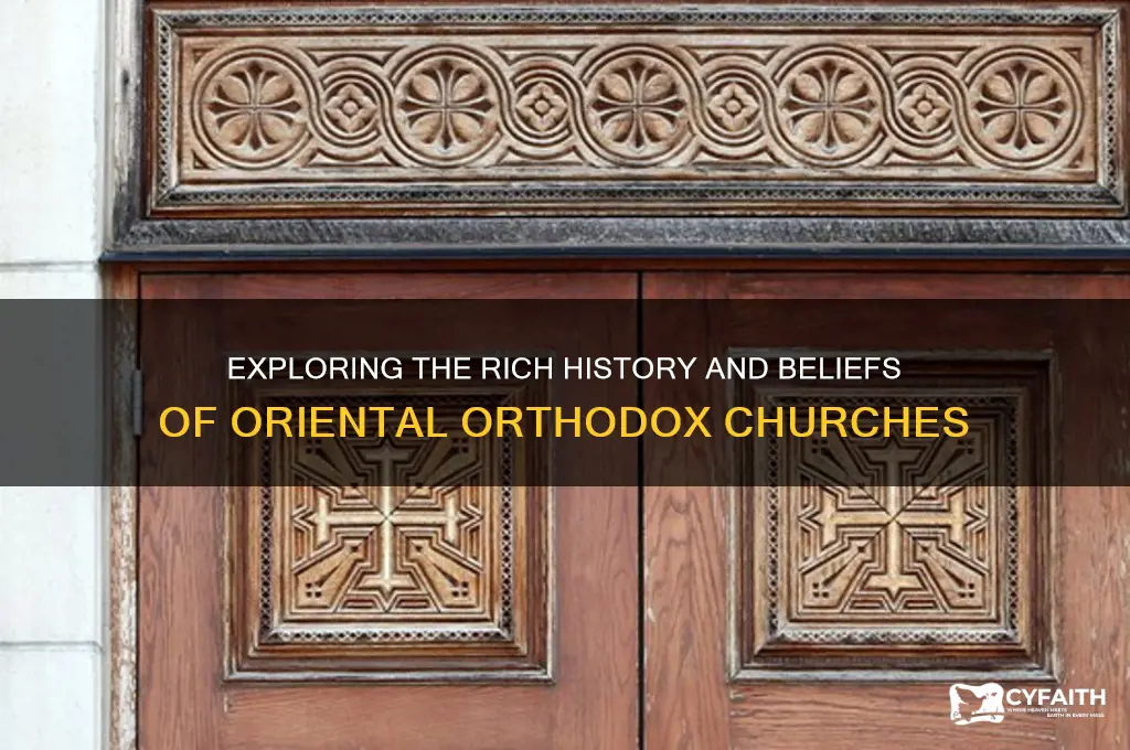 what are the oriental orthodox churches